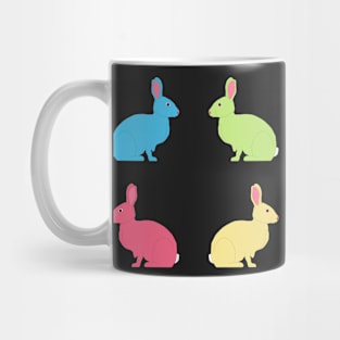 Easter Bunnies Print Mug